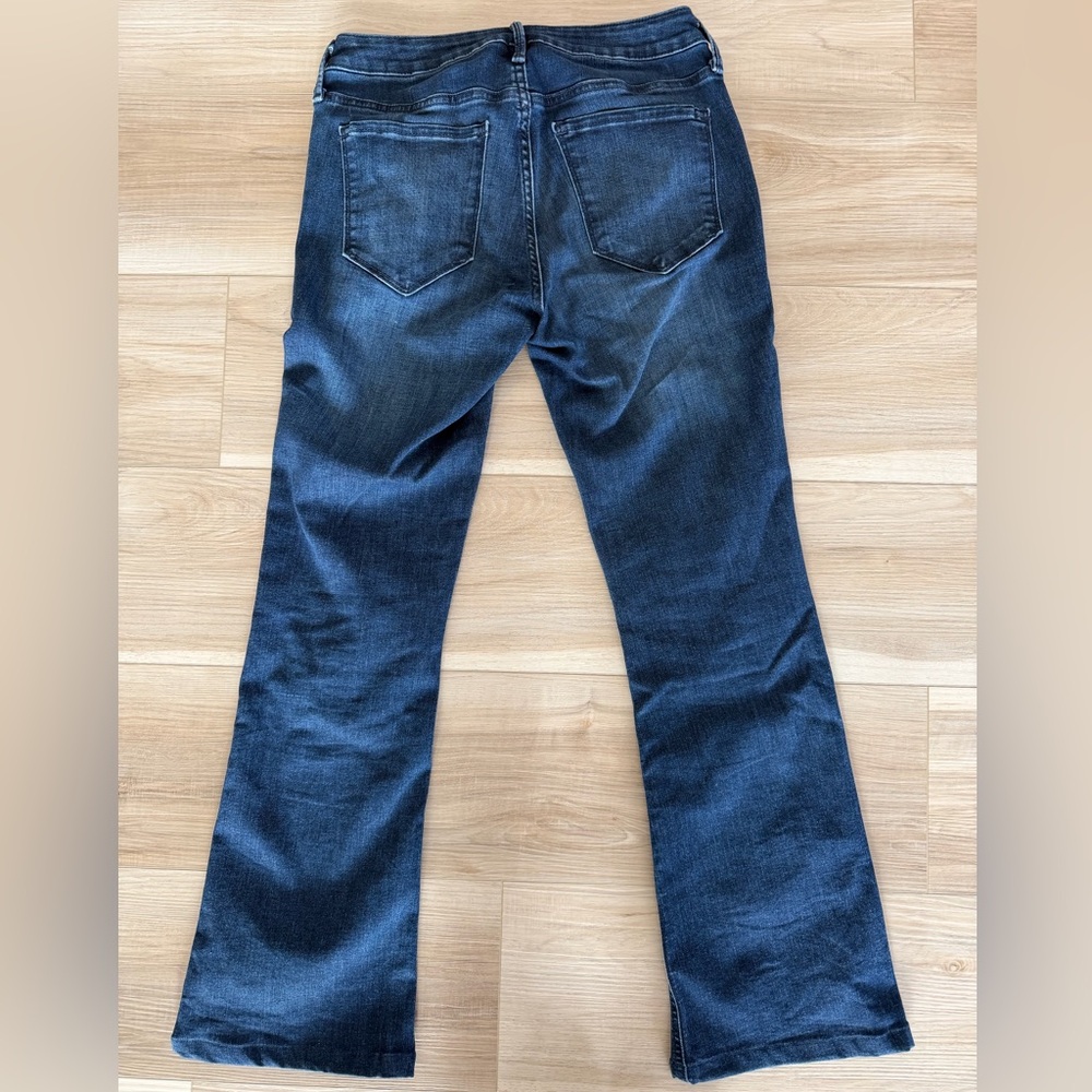 Simply Vera Vera Wang Dark Blue Mid Rise Bootcut Jeans